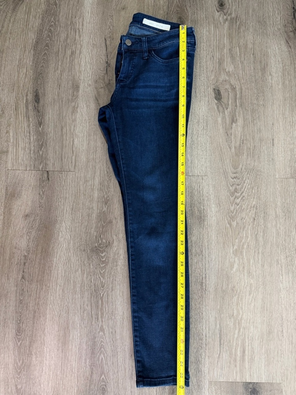 Anthropologie Pilcro and the Letterpress Dark Blue Skinny Jeans - Picture 6 of 8